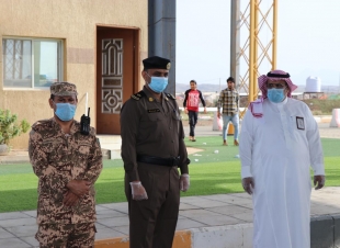محافظ الحرث ميدانياً يتابع تطبيق الأجراءات الأحترازية ويهنئ رجال الأمن بالعيد