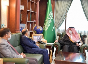 سمو أمير منطقة جازان يستقبل السفير الهندي لدى المملكة .. 